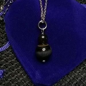 5/$25 Blue Yellow Tiger Eye Necklace